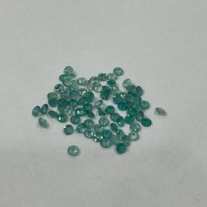Grandidierite Naturelle Ronde Taillée 3mm Calibrée Pierre Précieuse Bleue Non Traiterée de Madagascar Haute Qualité Vente en Gros - Product Image 1