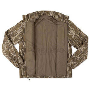 Custom Men's Camouflage <b>Fleece</b> <b>Jacket</b> Stand Collar Zipper Closure Windproof <b>Thick</b> Polyester Winter Outdoor Casual Wear - Product Image 4