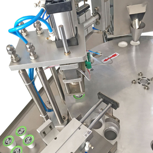 Food Grade Standard Rotary Type <strong>Coffee</strong> Mini Plastic <strong>Cup</strong> Rotary Fill Seal Machine Paste K <strong>Cup</strong> and <strong>Nespresso</strong> Fill Machine - Product Image 4