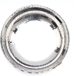 Bol de service en métal au design élégant, forme ronde, bol à fruits pour la décoration de table à la maison et au restaurant, bols de service pour aliments - Product Image 5