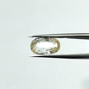 Zafiro amarillo ovalado natural de 6,39 quilates de Sri Lanka, piedras preciosas sueltas para la fabricación de joyas y anillos YSON-57 - Product Image 4