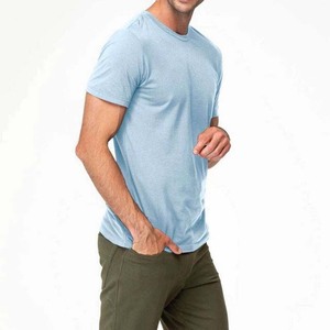 Camiseta de algodón para hombre, manga corta, material de algodón/poliéster, servicio OEM ODM, personalizada - Product Image 5