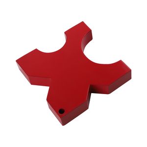 Pressa da officina a telaio ad H da 20 tonnellate con mandrino a 4 intaglio e set di 2 piastre di regolazione in metallo da 5x5x1 pollici - Product Image 5