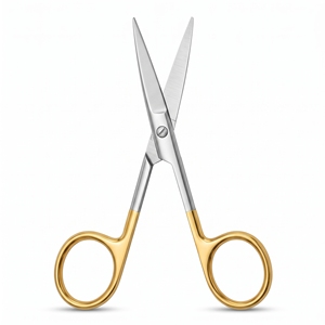กรรไกรผ่าตัดแบบตรง Baby Metzenbaum Ultra-Cut ทำจากเหล็กกล้าไร้สนิม เครื่องมือแพทย์สำหรับการผ่าตัดที่มีความแม่นยำสูง - Product Image 2