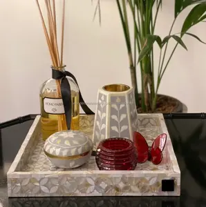 Nuevo Mubkhar Religioso Hecho a Mano, Quemador de Incienso Madkhan Bakhoor de Agarwood Multicolor de WONDER OVERSEAS - Product Image 5