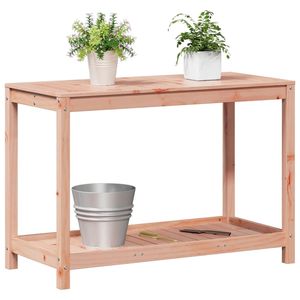 Grande Tavolo da Giardinaggio in Legno Massello di Douglas, Tavoli Grandi in Legno Naturale - Categoria Prodotti - Product Image 4