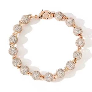 Wholesale Supply Handmade Luxury Moissanite Diamond Cuban Link Bracelet <b>for</b> <b>Men</b> and Women Available <b>for</b> Export Price - Product Image 2