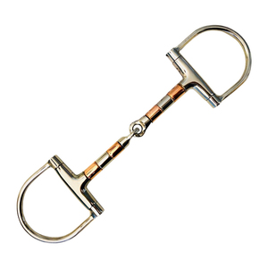 บิตม้ารุ่นใหม่ รูปทรงวงรี ทำจากทองแดง หมุนได้ ขายดีมาก เหมาะสำหรับขายออนไลน์ - Product Image 1