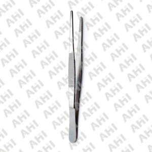 Pince à pansements droite à pointe dentelée en acier inoxydable de qualité médicale classe I certifiée CE AHI – Vente en ligne - Product Image 3