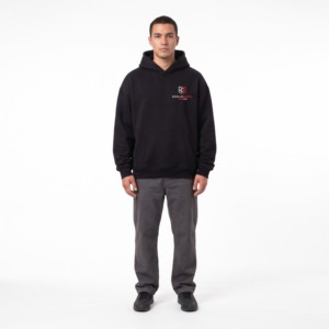 <span class=keywords><strong>Felpa</strong></span> con Cappuccio Oversize Unisex con Stampa di <span class=keywords><strong>Farfalle</strong></span> in Strass sul Retro, Casual in Maglia per l'Autunno e lo Streetwear - Product Image 2