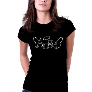 Camiseta de Cuello Redondo para Mujer, Corte Ajustado, Camiseta Básica Lisa de Manga Corta para Chicas - Product Image 3