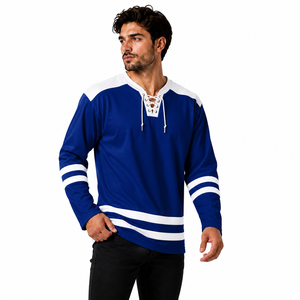 Jersey Deportivo de Hockey sobre Hielo Personalizado, Fabricante de Ropa con Marca Privada OEM, Uniforme de Equipo Premium, Directo de Fábrica - Product Image 2