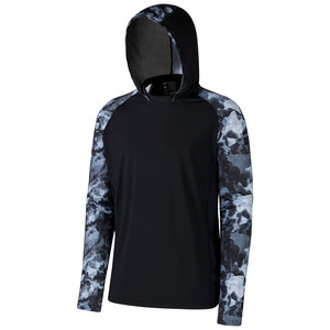 Chemise à manches longues pour homme avec logo imprimé personnalisé, UPF 50+, séchage rapide, pêche, 2035, 100% polyester, grande taille - Product Image 3