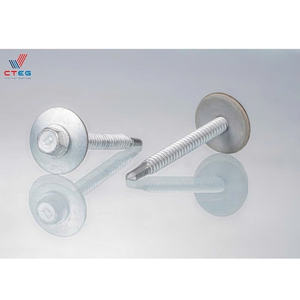 Tornillo para Techo de Nave Industrial Galvanizado en Caliente para Aplicaciones de Fijación de Techos Metálicos - Product Image 1