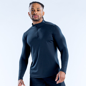 T-shirts de compression athlétiques ultimes pour hommes, tissu respirant à séchage rapide pour les entraînements de haute intensité et la course à pied sur longue distance - Product Image 3