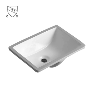 NV2282A CUPC Évier de salle de bain sous plan en quartz technique, direct usine, 16.54x11.81x8.27in, résistant à l'eau, pour usage en centres commerciaux et villas - Product Image 1