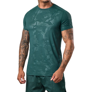 Camiseta deportiva premium para hombre, transpirable, informal, atlética, de secado rápido, para entrenamiento diario. - Product Image 1