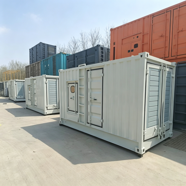 Big Container Type Diesel Generator 1000kW 1250kVA Electric Start with Brushless Alternator 50/60Hz for Industry