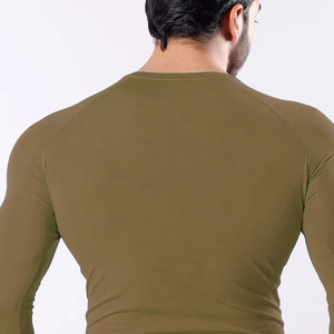 Mens UV Protection Rash Guard <b>Surfing</b> Beach Shirt Men Fitness Rash Guard Workout Sportswear Shirt Mens Rash Guard - Product Image 6