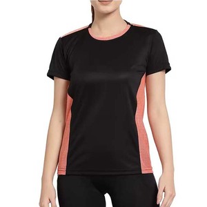T-shirt de sport personnalisé à manches courtes, séchage rapide, pour femme, idéal pour la gym, l'entraînement, la course et le jogging estival - Product Image 1