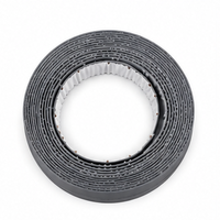 Bande de calfeutrage murale en PVC gris 35 mm 3,2 m, auto-adhésive, étanche, pour salle de bain