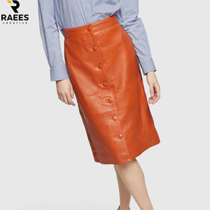 New Custom Design Women's Leather <b>Skirts</b> In Custom Color Customized Size Breathable Leather <b>Skirts</b> For Sale - Product Image 4