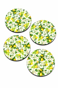 High Quality MDF Enamel Coaster <b>Set</b> With Durable <b>Waterproof</b> Coating For Everyday Kitchen And Dining Table Use - Product Image 4