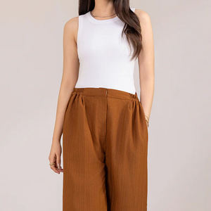 Camiseta sin mangas de encaje Racerback 2026 para mujer, para correr, hacer ejercicio, gimnasio, suave, acanalada, cuello redondo, transpirable, ecológica, para uso en exteriores - Product Image 2