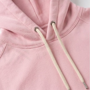 Sweat-shirt à capuche basique pour femme avec poche avant, respirant, décontracté, style streetwear, personnalisable en couleur, vente en gros - Product Image 4