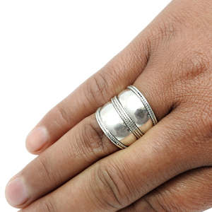 Hot Selling Top Grade 925 Sterling <b>Silver</b> <b>Ring</b> At Wholesale Price From Manufacturer Suppliers <b>Adjustable</b> Design Bohemian Jewelry - Product Image 4