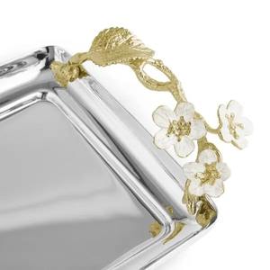 Bandeja de Metal Artesanal India de Primera Calidad, Perfecta para Realzar el Estilo de la Mesa y Mejorar el Ambiente de tu Hogar, Bandeja para Servir a Precio de Mayoreo - Product Image 5