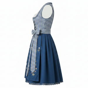 Robe Dirndl Allemande Personnalisée de Qualité Supérieure, Costume Traditionnel Bavarois Brodé Exquis pour l'Oktoberfest, Vêtements Midi Traditionnels pour Femmes en Gros - Product Image 3