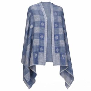 Estola VIC de Cachemira y Lana Fina Chinar Jk, Transpirable, para Uso Diario en Invierno para Mujer, 70x200 cm VIC-CFW-CJB-003 - Product Image 6