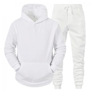 Survêtements Nouveau Design Survêtement Homme Tech Fleece à Capuche Zippé Ensemble Deux Pièces Tenue de Sport Entraînement Fitness - Product Image 1