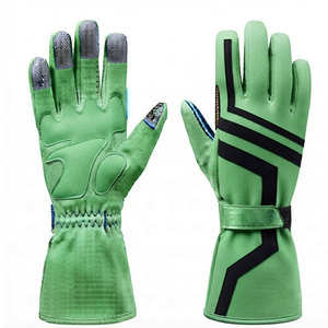 Gants de karting d'hiver personnalisés pour équipe – Respirants, imperméables, légers, en polyester et coton, avec support long pour le poignet – Qualité supérieure - Product Image 1