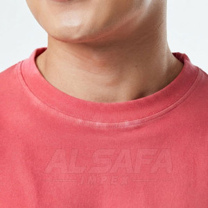 Camisetas de Hombre con Hombros Caídos, Diseño Nuevo para Uso en Exteriores, Venta al Por Mayor, Ropa de Moda - Product Image 4
