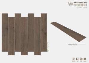 กระเบื้องพอร์ซเลนผิวด้านขนาด 20x120 ซม. ออกแบบมาเพื่อเพิ่มความยืดหยุ่นในการเคลื่อนไหวของพื้นผิว ให้สัมผัสนุ่ม สมดุล และเหมาะสำหรับตกแต่งภายใน - Product Image 4