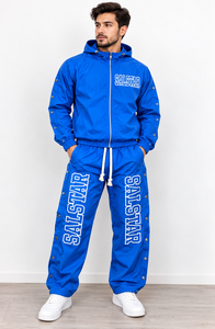 Custom <b>Men</b>’s Windbreaker Tracksuit 2 Piece Set Hooded Jacket & <b>Jogger</b> Pants Wholesale Sportswear Manufacturer - Product Image 3