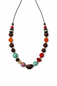Bohemian Handmade Imitation Pearl & Crystal Beaded Necklace with Shell Pendant and Star Charm 18K Gold Plated Unisex Jewelry - Product Image 5