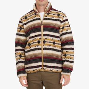 Nouvelle Arrivée 2026 – Veste d'hiver matelassée en polaire Sherpa grande taille pour homme, col rond, décontractée, pour l'extérieur, avec logo frontal, personnalisable, haute qualité - Product Image 4