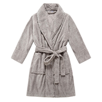 Peignoir en coton biologique, doux, respirant, écologique, pour spa et hôtel, peignoir de qualité supérieure
