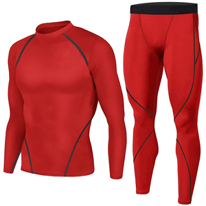 Conjunto de Ropa Interior Térmica de Compresión para Deportes de Invierno, Secado Rápido, para Hombre, Primera Capa, Calzoncillos Largos, para Esquí y Motociclismo - Product Image 1