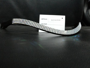 Banda de cejas de cuero Premium exclusiva personalizada para caballos ostentosos Diseño duradero y elegante - Product Image 5