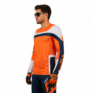 Maillot de motocross professionnel, vêtements de cyclisme, maillots de descente, pantalons de sport à séchage rapide, taille XL, maillot de motocross avec nom d'équipe de course - Product Image 4