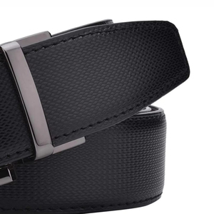 Cinturones de Cuero con Hebilla de Aleación Resistente y Duradera para Hombre, Cinturón de Cuero de Vestir Casual de la Mejor Calidad - Product Image 5