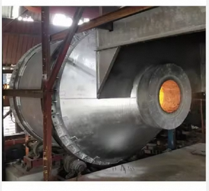Rotary Furnace for Aluminum Scrap <b>Melting</b> with Fuel Efficient <b>Burner</b> and Automatic Other Metal Cutting Machinery - Product Image 3