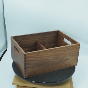 Whimsy Art Craft Premium Modern Eco-Friendly Handmade Wooden Storage <b>Bin</b> with Handles for Home Decor Gift Everyday Organization - Product Image 4