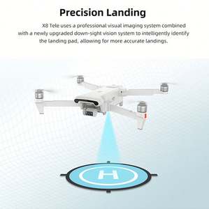 Drones télécommandés X8 de haute qualité pour professionnels, caméra 4K 60fps avec nacelle 3 axes, moteur brushless, portée 10 km, quadricoptère commercial - Product Image 5