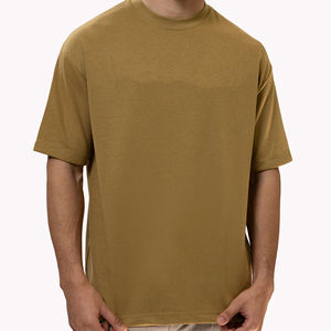 T-shirt unisexe homme surdimensionné à épaules tombantes en sergé 100 % polyester 280g, impression numérique, logo personnalisé, faible coût - Product Image 6