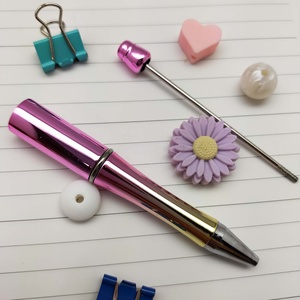 Bolígrafo de Silicona con Cuentas de Flores, Bonito y Novedoso, para Manualidades, Venta al por Mayor, Regalo - Product Image 3